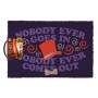 WILLY WONKA - Paillasson 40X60 - Nobody ever goes in Nobody ever ...FIGGP85969_1.jpg