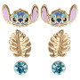 STITCH - Blue & Gold - 3 Pairs de Clous d'Oreilles - Laiton PlaquéFIGSF00262YRQLPH_1.jpg