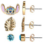 STITCH - Blue & Gold - 3 Pairs de Clous d'Oreilles - Laiton PlaquéFIGSF00262YRQLPH_2.jpg