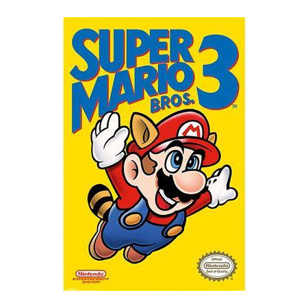 SUPER MARIO BROS 3 - Nes Cover - Poster 61 x 91cmFIGPP33381_1.jpg