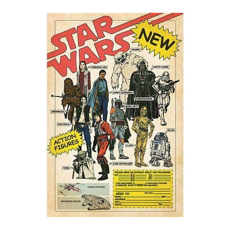 STAR WARS - Action Figures - Poster 61 x 91cmFIGPP34635_1.jpg