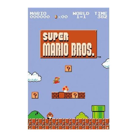 SUPER MARIO BROS - World 1-1 - Poster 61 x 91cmFIGPP35280_1.jpg