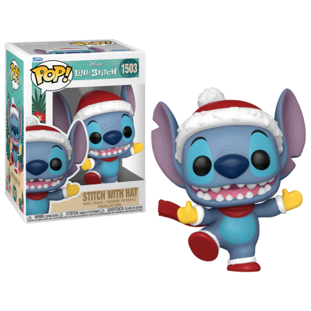 LILO & STITCH - POP Disney NÂ° 1503 - Stitch avec chapeauFIGFUN80037_1.png