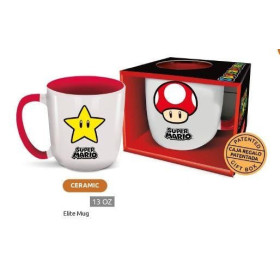 SUPER MARIO - Symboles - Mug Elite Intérieur Coloré - 384ml SUPER MARIO - Symboles - Mug Elite Intérieur Coloré - 384mlFIGSTOR56075918_1.jpg