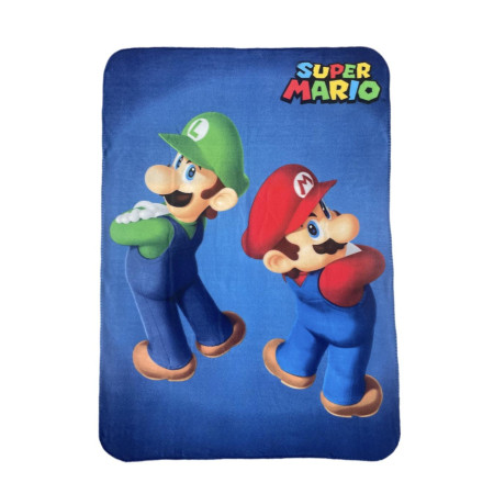 SUPER MARIO & LUIGI - Plaid en polaire 100x140cmFIG87701372_1.jpg