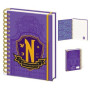 MERCREDI - Bouclier Nevermore - Carnet de notes A5FIGSR74438_1.jpg