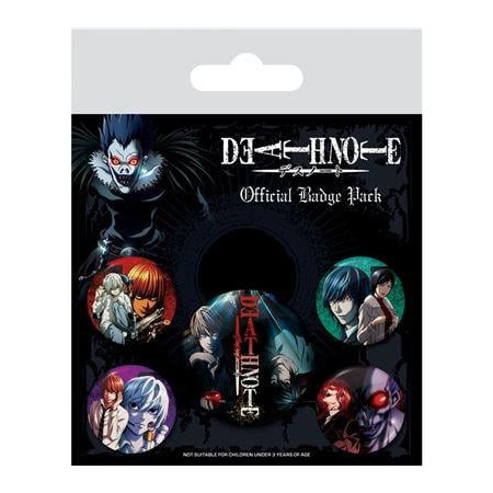 DEATH NOTE - Connections of Fate - Pack 5 BadgesFIGBP80811_1.jpg