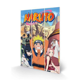 NARUTO - Village caché de la feuille - Impression sur bois 20x29.5cmFIGMW14067P_1.jpg