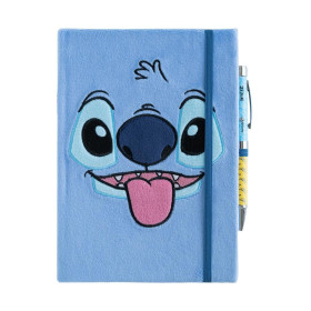 STITCH - Notebook Fourrure + Stylo-Bille Lumineux - Format A5FIGCPA5026_1.jpg