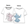 LILO & STITCH - Stitch & Angel - T-Shirt Unisex Blanc (XL)FIGEX3564_1.png