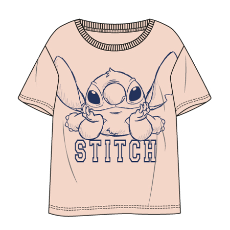 LILO & STITCH - Stitch - T-Shirt Unisex Rose (XL)FIGEX3562_1.png