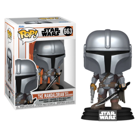 THE MANDALORIAN - POP NÂ° 663 - The Mandalorian avec DarksaberFIGFUN76550_1.png